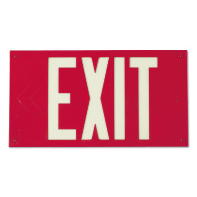 Glo Exit Signs, Red