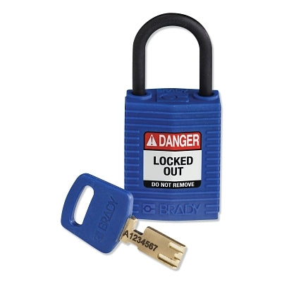 COMP NYLON LOCK BLU 25MMPLASTIC SHKL KD