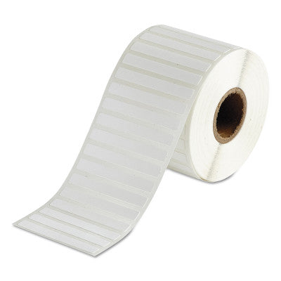 Thermal Transfer Printer Labels, 1/4 in, White