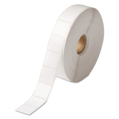 Thermal Transfer Printer Labels, 0.9 in, White