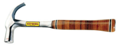 Claw Hammer, Steel Head, Straight Steel Handle, 13 1/2 in, 2.01 lb