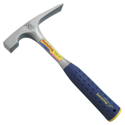 Bricklayer or Mason's Hammers, 20 oz, 11 in, Steel Handle