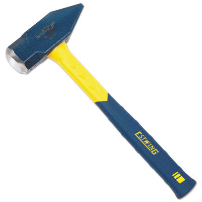 Sure-Strike Blacksmith's Hammers, 40 oz, Straight Fiberglass Handle