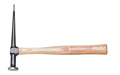 Pick Hammer, Forged Alloy Steel Head, Hickory Handle, 0.91 lb