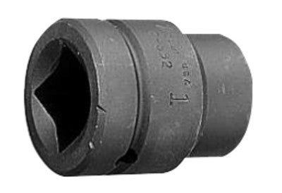 Dr. Standard Impact Sockets, 1 in Drive, 3 in, 6 Points