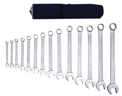 14 Piece Combination Wrench Sets, 12 Points, Inch
