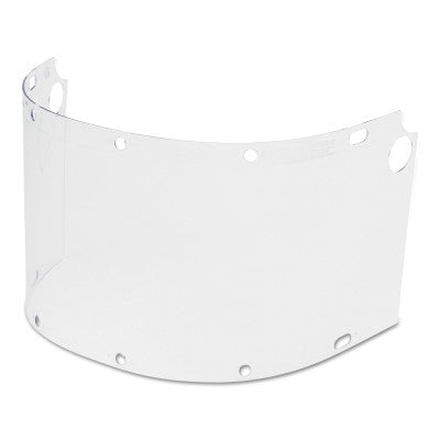 Faceshield Windows for Dual Crown Series, FM400/FM500, 16.5" X 8", Clear