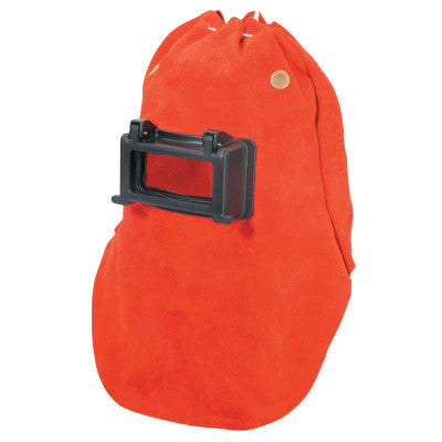 Leather Welding Hoods, Orange