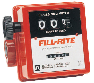 Mechanical Flow Meters, 3/4 in Inlet, 5 gal/min - 20 gal/min