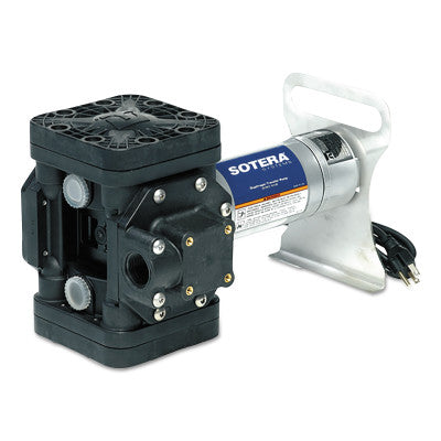 Diaphragm Transfer Pumps, 115 VAC, 1 in (FNPT), 12 ft Hose