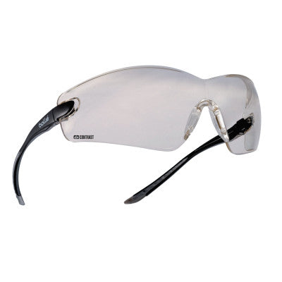 Cobra Series Safety Glasses, Subtle Yellow Brown Lens, Anti-Fog/Anti-Scratch