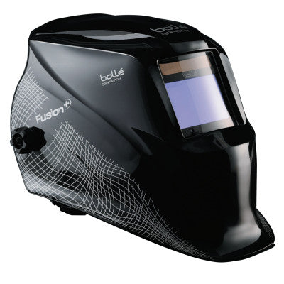 FUSION+ Electro-Optical Welding Helmets, Variable Shades 5-8/9-13, Black, 4 x 2