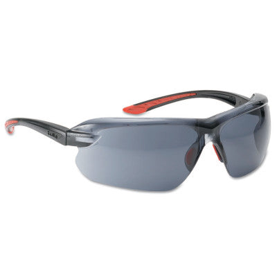 IRI-s Series Safety Glasses, Smoke Lens, Platinum Anti-Fog and Anti-Scratch, TPR