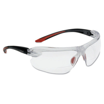 IRI-s Series Safety Glasses, Clear Lens, Platinum Anti-Fog and Anti-Scratch, TPR