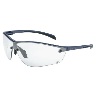 SILIUM+ Series Safety Glasses, Clear Lens, Platinum Anti-Fog/Anti-Scratch