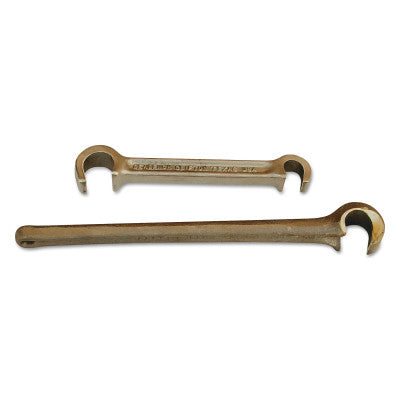 Titan Valve Wheel Wrenches, Cast Bronze, 22 in, 1 5/16 in Opening