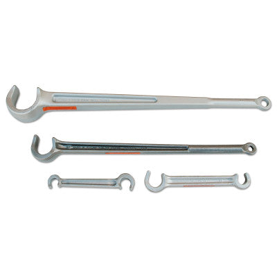 Titan Valve Wheel Wrenches, Forged Alloy Steel, 27 in, 2 in Opening