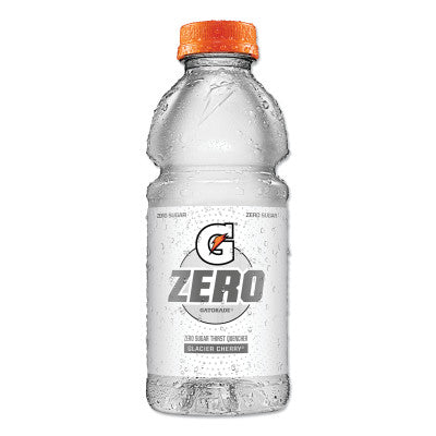 G Zero Sugar Thirst Quencher, 20 oz., Bottle, Glacier Cherry