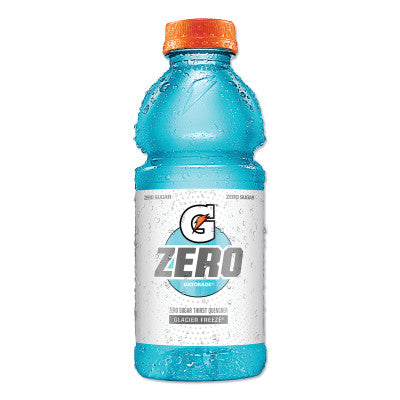 G Zero Sugar Thirst Quencher, 20 oz., Bottle, Glacier Freeze