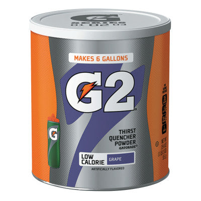 G2 Powder, Grape, 19.4 oz, Canister