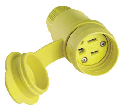 15 AMP YLW CONNECTOR BODY IND WATERTIGHT ELASTOM