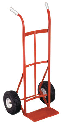 Dual Handle Hand Trucks, 400 lb Cap., Dual Handle, Semi-Pneumatic Wheels