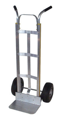 Dual Handle Hand Trucks, 500 lb Cap., Dual Handle, Pneumatic Wheels