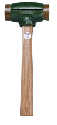 Split Head Hammers, 1 1/4 in Dia., 14 in Handle, Urethane