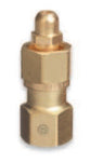 Brass Cylinder Adaptors, From CGA-540 Oxygen To CGA-580 Nitrogen
