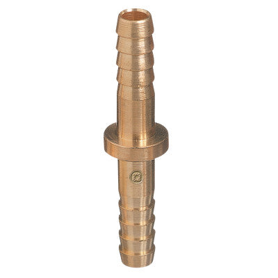 Brass Hose Splicers, 200 PSIG, Barb No Stop, 3/8 in