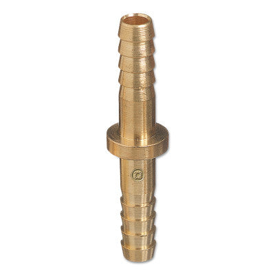 Brass Hose Splicers, 200 PSIG, Barb Round, 5/16 in