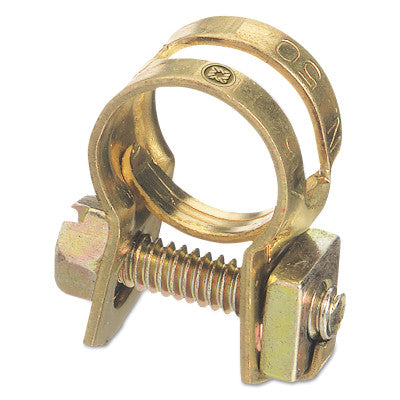 Hose Clamps, Stainless Steel, 1/4 in Hose