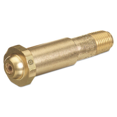 Regulator Nipples, 5,500 psig, Brass, 1/4 in NPT, CGA-701