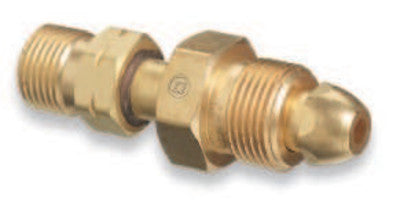 Brass Cylinder Adaptors, From CGA-580 Nitrogen To CGA-350 Hydrogen