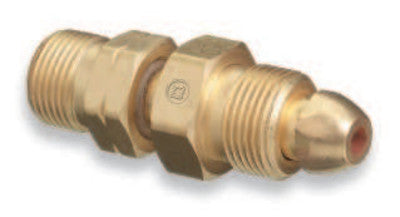 Brass Cylinder Adaptors, From CGA-580 Nitrogen To CGA-555 Propane (LqW)