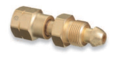 Brass Cylinder Adaptors, From CGA-580 Nitrogen To CGA-590 Industrial Air