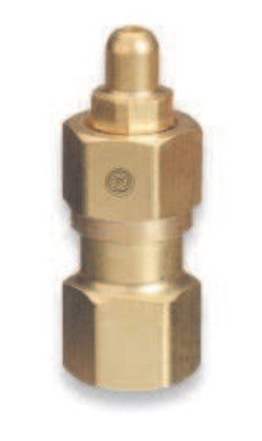 Brass Cylinder Adaptors, From CGA-346 Air To CGA-580 Nitrogen