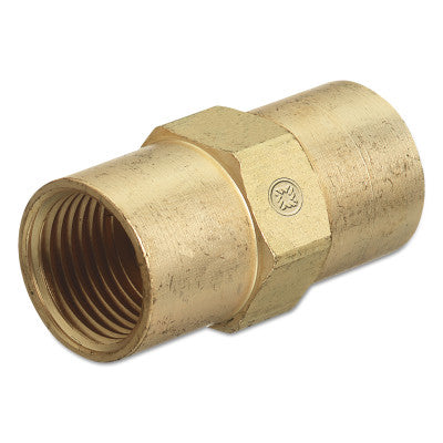 Inert Arc Hose Couplers, Brass, C-Size, Female/Female, RH to RH