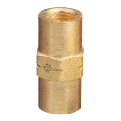 Inert Arc Hose Couplers, Brass, B-Size, Female/Female, LH to RH