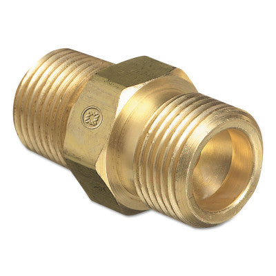 Male NPT Outlet Adapters for Manifold Pipelines, Brass, Oxygen, 1/2 in (NPT)