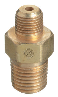 Pipe Thread Reducer Bushings, Adapter, 3,000 PSIG, Brass, 1/4 in; 1/8 in (NPT)