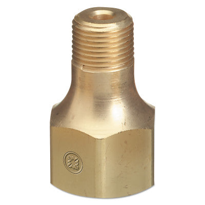 Male NPT Outlet Adapters for Manifold Pipelines, Argon/Helium/Nitrogen, 3/8 in