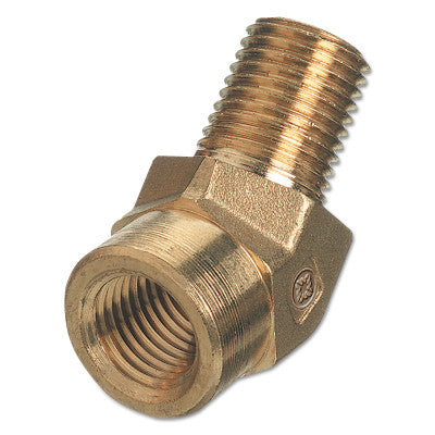 Pipe Thread Elbows, Connector, 1,000 PSIG, Brass, 1/4 in (NPT)