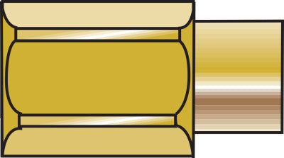 Manifold Tubing Adapter Bushings, Bushing, Brass