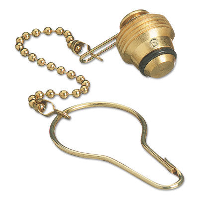 Chain & Plug Assemblies, Plug Assembly, 3,000 psi, Oxygen, Brass