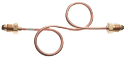 Manifold Rigid Pigtails, 3,000 psig, Brass, 1/4 in NPT