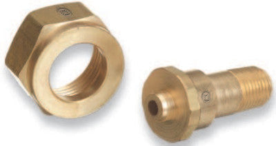 Regulator Inlet Nuts, Refrigerant Gases, Stainless Steel, CGA-660