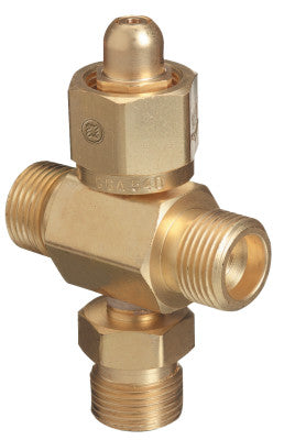 Manifold 3-Way Outlet Coupler Tees, Tee, Nitrogen/Argon/Helium