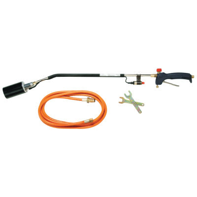 Propane Torch, Push Button Igniter, 500,000 Btu/h Output, 31 in Handle