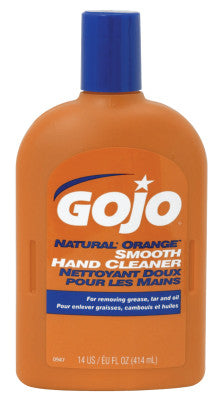 Natural Orange Smooth Hand Cleaners, Citrus, Squeeze Bottle, 14 oz